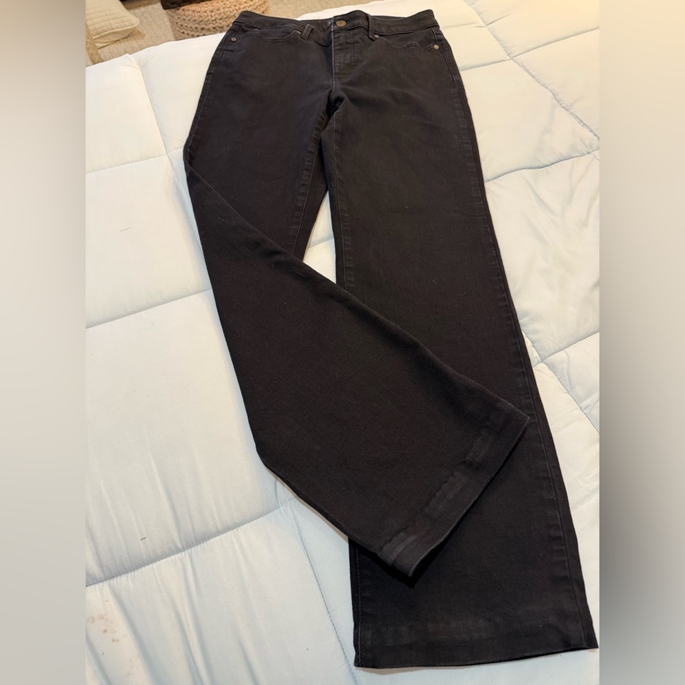 Talbots Barely Boot Jeans in Classic Black Size 8